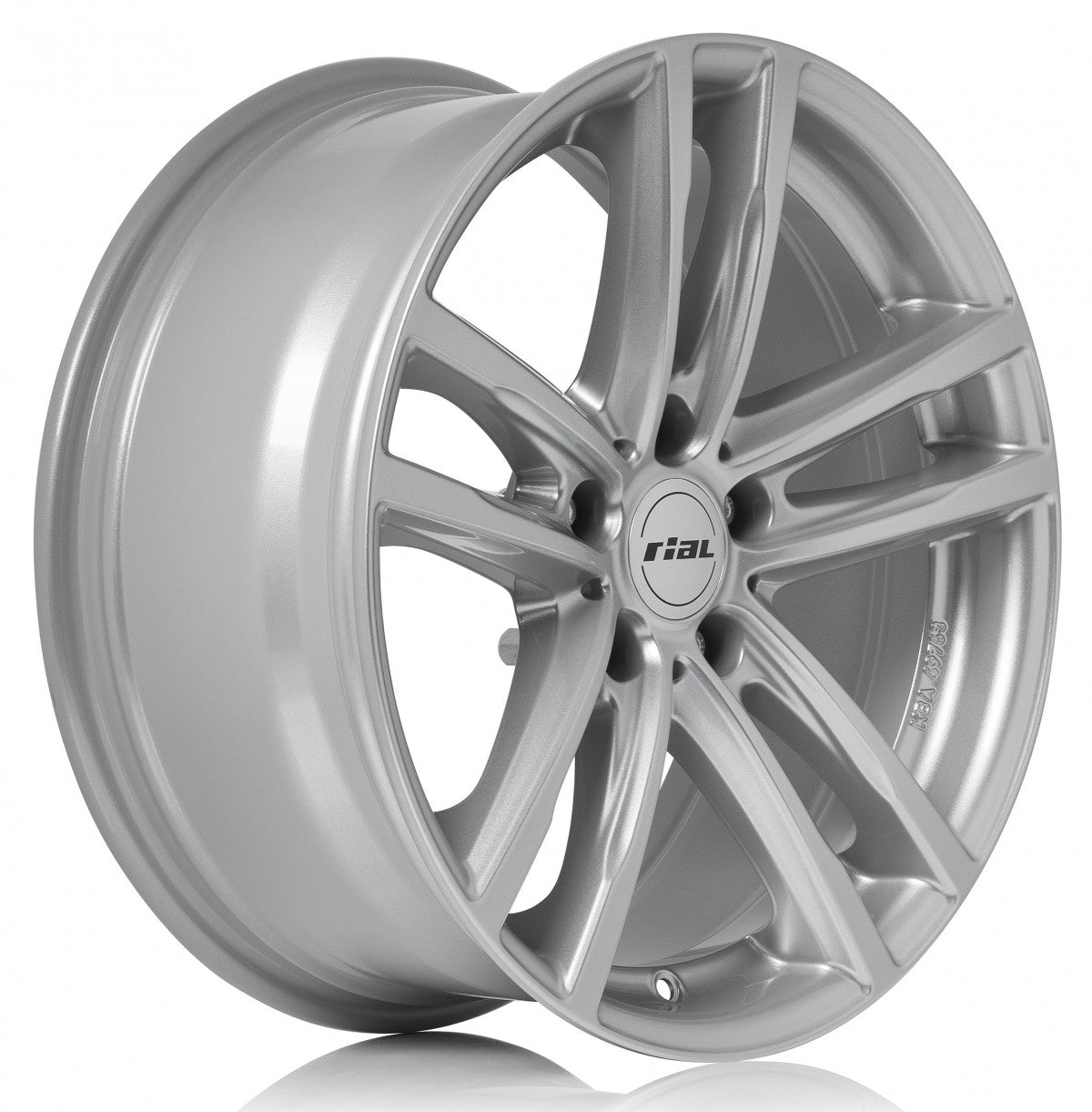 Rial X10 polar-silber Alufelge 8x17 Zoll ET30 LK 5x120 ML72.6 – Bild 4