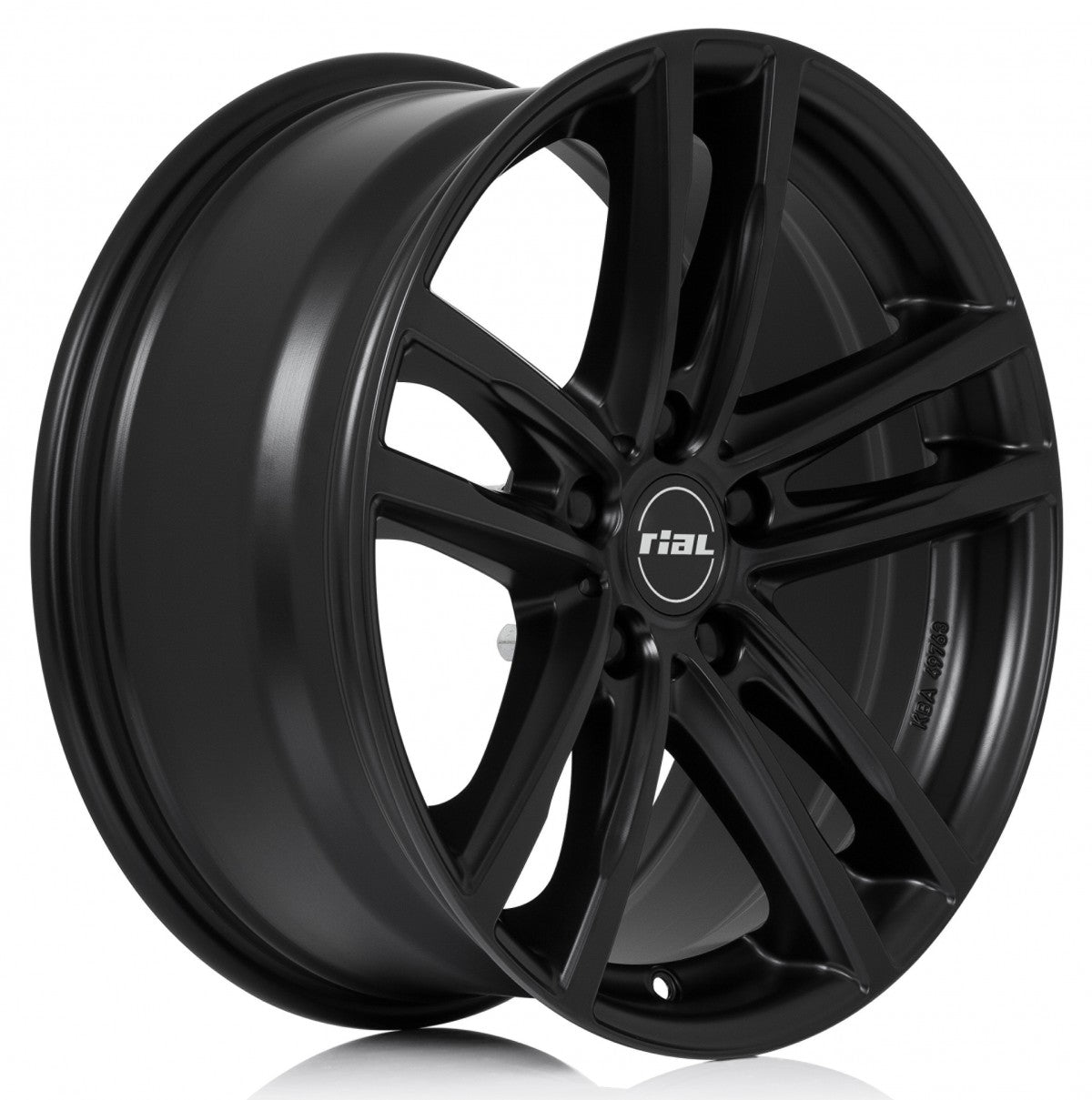 Rial X10 racing-schwarz Alufelge 8x17 Zoll ET30 LK 5x120 ML72.6 – Bild 4