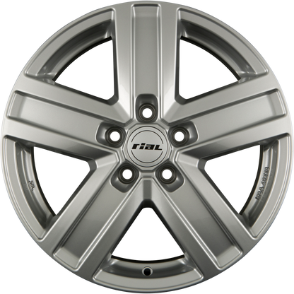 Rial Transporter Polar-Silber Alufelge 6.5x16 Zoll ET50 LK 5x112 ML66.6