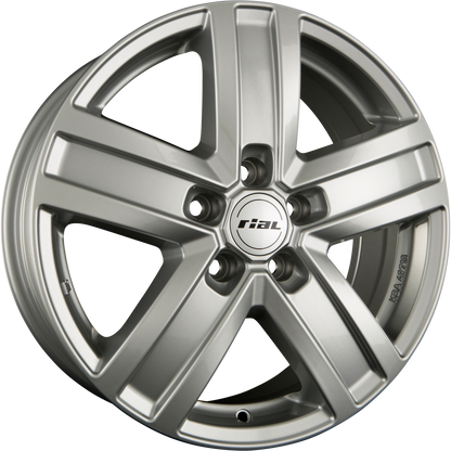 Rial Transporter Polar-Silber Alufelge 6.5x16 Zoll ET50 LK 5x112 ML66.6 – Bild 2