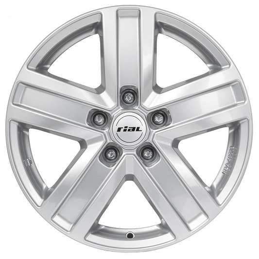 Rial Transporter polar-silber Alufelge 7x17 Zoll ET57 LK 6x130 ML84.1 – Bild 2