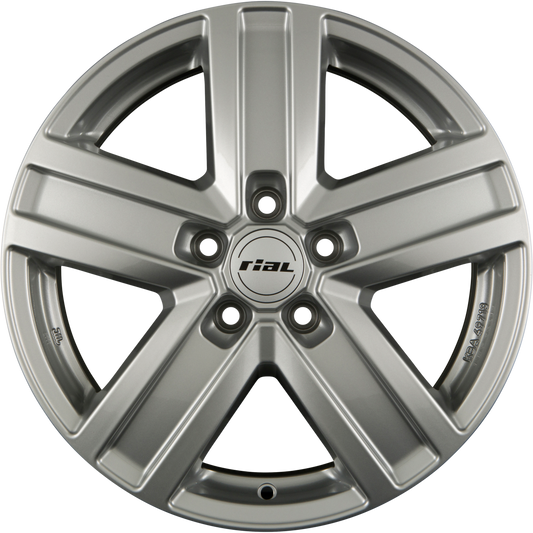 Rial Transporter Polar-Silber Alufelge 7x17 Zoll ET66 LK 5x130 ML89.1
