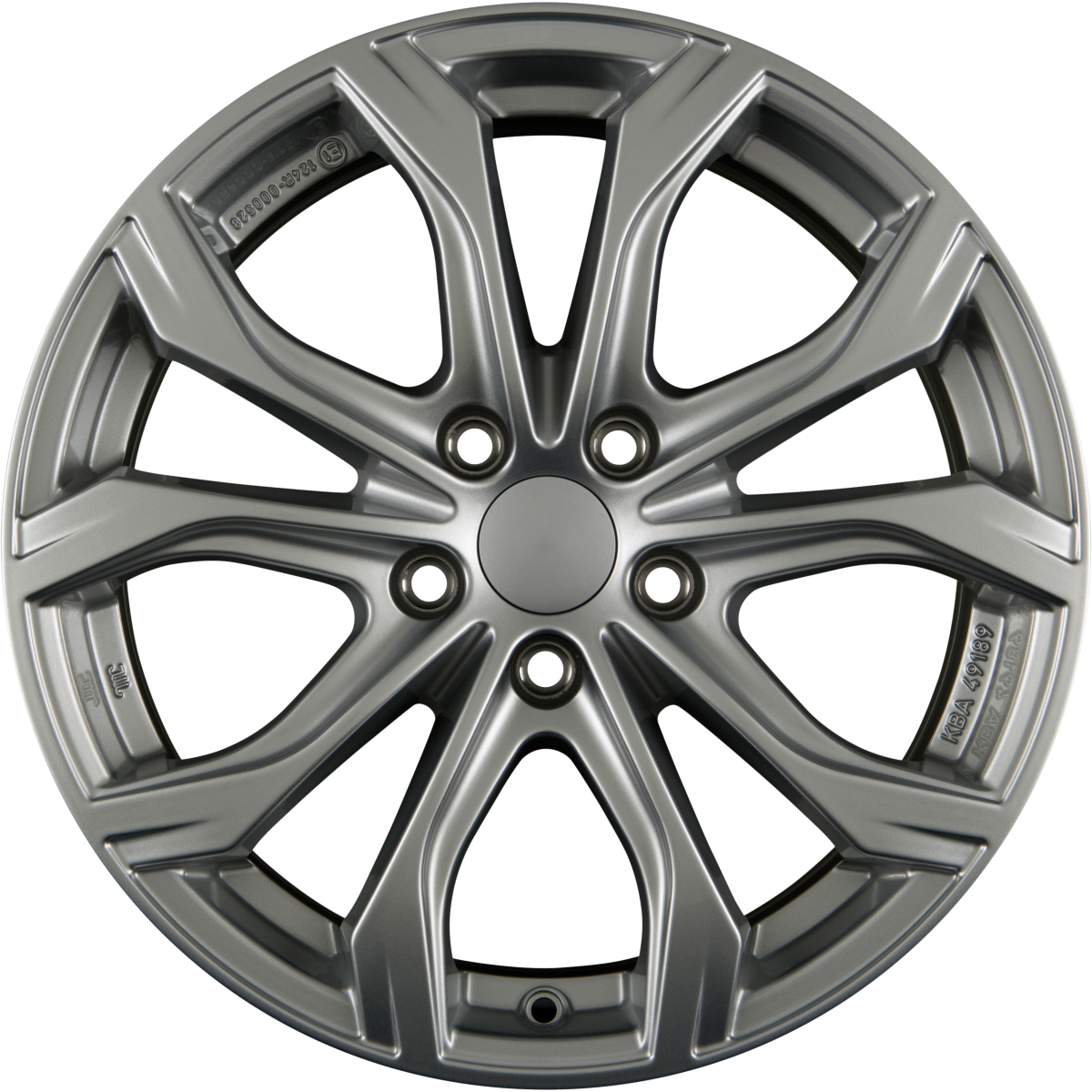 Alutec W10 Polar-Silber Alufelge 9x20 Zoll ET35 LK 5x112 ML70.1