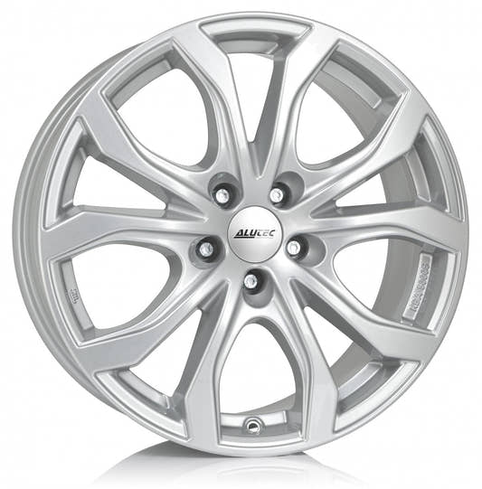 Alutec W10 polar-silber 9x20 ET43 - LK5/120 ML72.6
