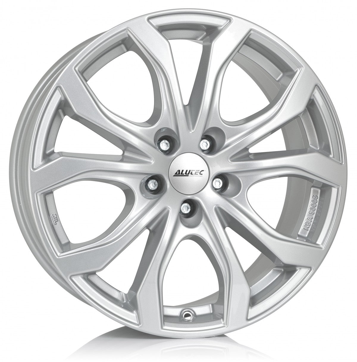 Alutec W10 polar-silber 9x20 ET43 - LK5/120 ML72.6