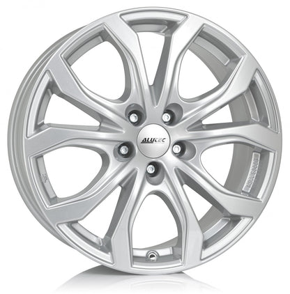 Alutec W10 polar-silber 9x20 ET43 - LK5/120 ML72.6