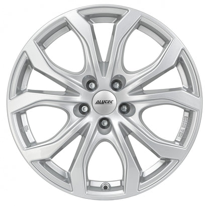 Alutec W10 polar-silber 9x20 ET43 - LK5/120 ML72.6