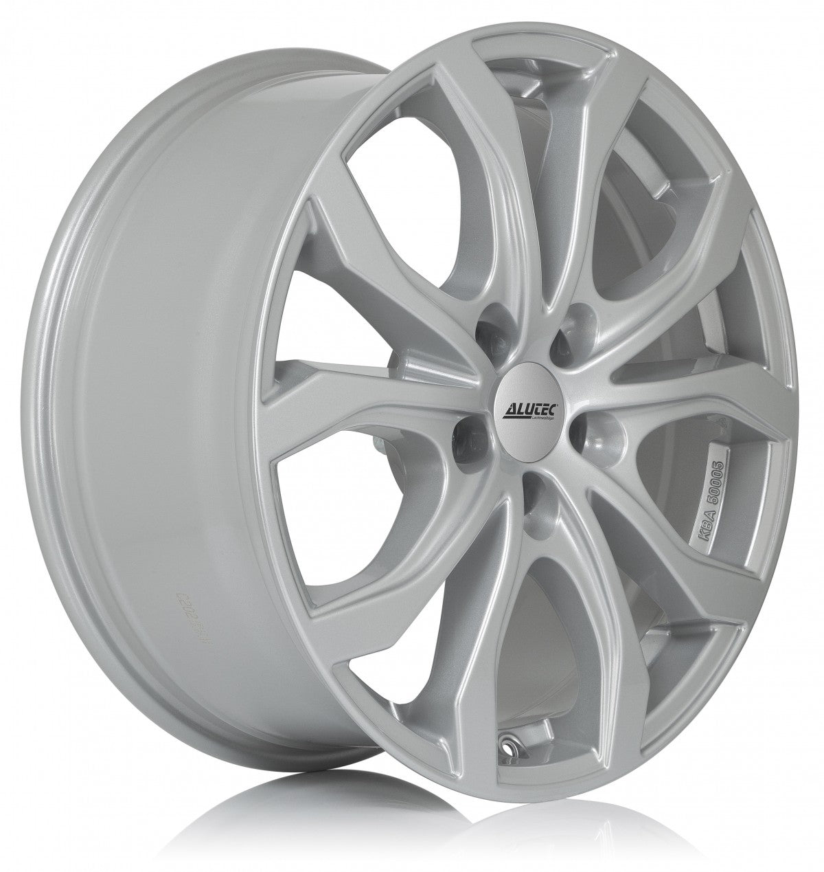 Alutec W10 polar-silber 9x20 ET43 - LK5/120 ML72.6