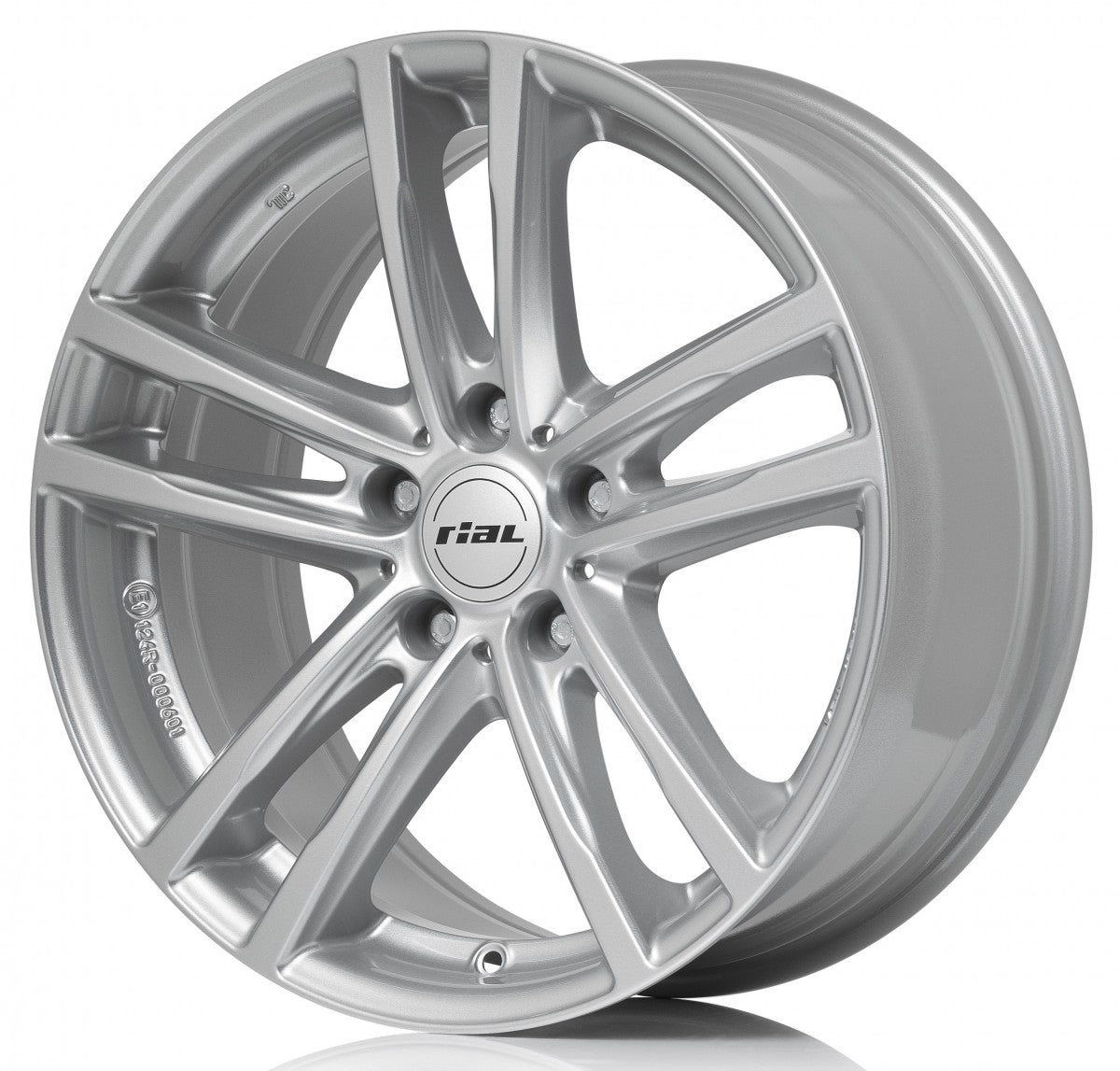 Rial X10 polar-silber Alufelge 8x18 Zoll ET30 LK 5x120 ML72.6 – Bild 5