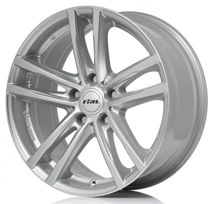 Rial X10 polar-silber Alufelge 8x18 Zoll ET30 LK 5x120 ML72.6 – Bild 5