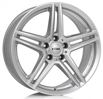 Rial M10 polar-silber Alufelge 8.5x18 Zoll ET48 LK 5x112 ML66.5 – Bild 2