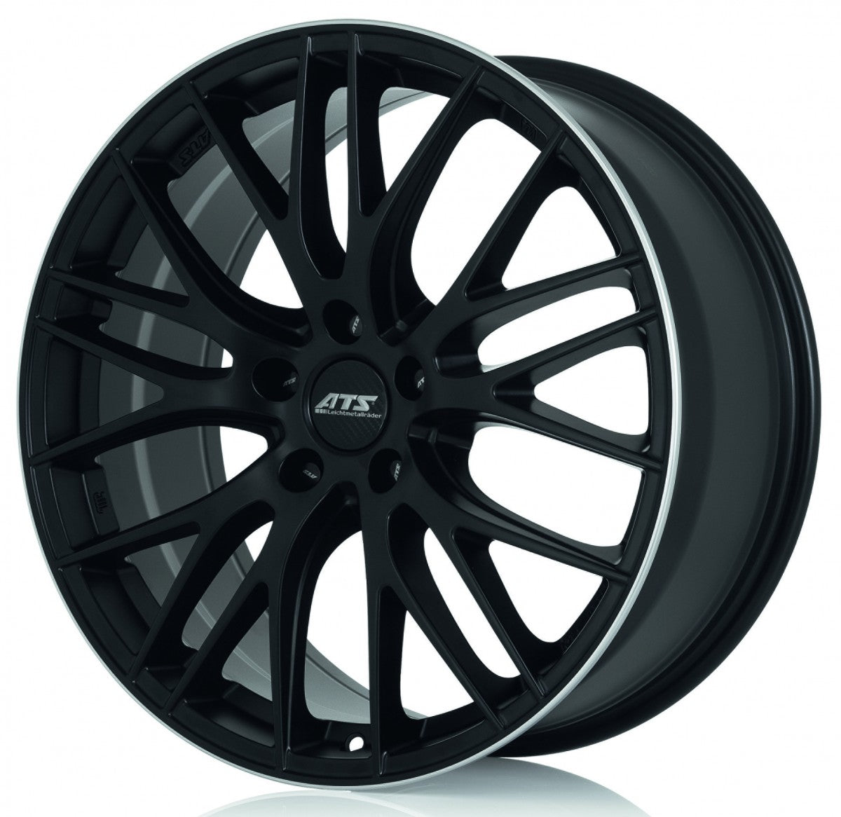 ATS Perfektion racing-schwarz / horn poliert 8x18 ET42 - LK5/112 ML70.1