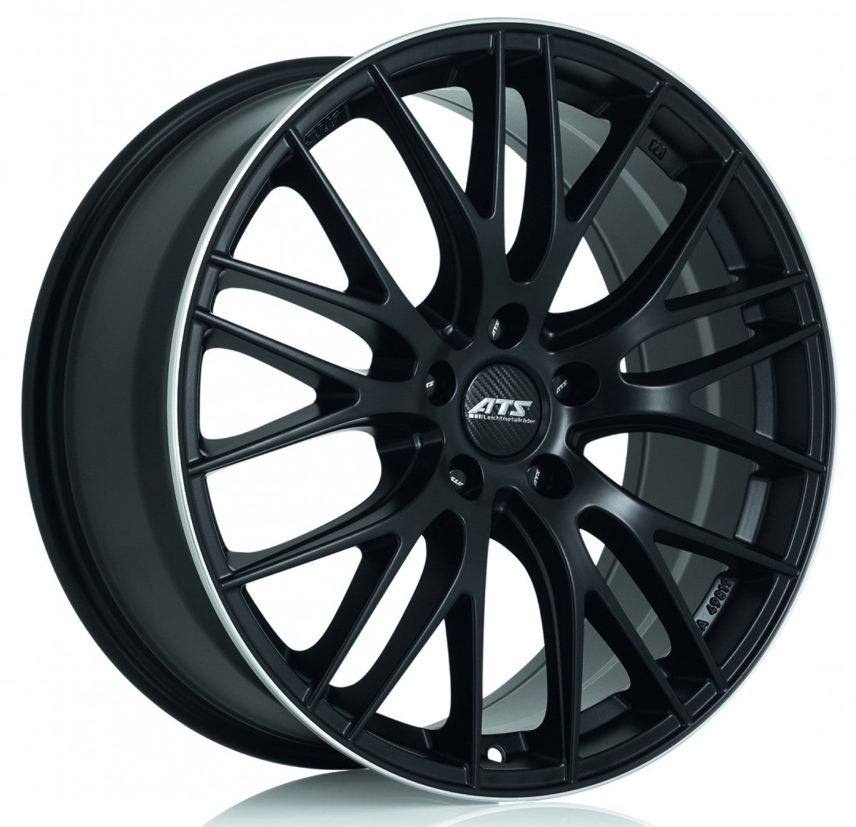 ATS Perfektion racing-schwarz / horn poliert 8x18 ET42 - LK5/112 ML70.1
