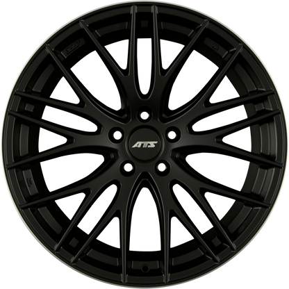 ATS Perfektion racing-schwarz / horn poliert Alufelge 8.5x19 Zoll ET45 LK 5x112 ML70.1