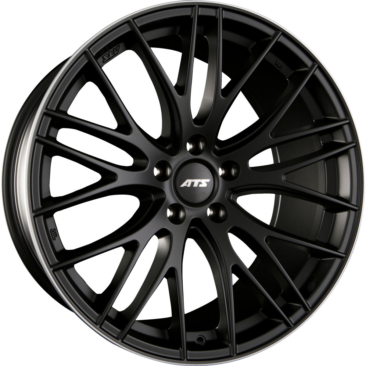 ATS Perfektion racing-schwarz / horn poliert Alufelge 8.5x19 Zoll ET45 LK 5x112 ML70.1 – Bild 2