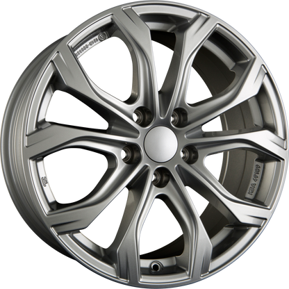 Alutec W10 Polar-Silber Alufelge 8x18 Zoll ET47 LK 5x112 ML66.6 – Bild 2