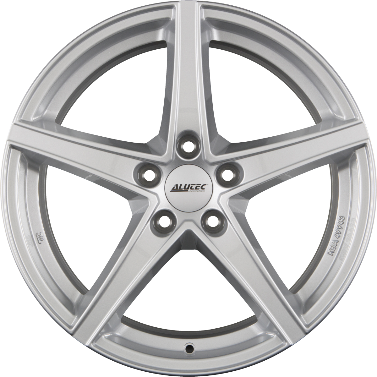 Alutec Raptr Polar-Silber Alufelge 6.5x16 Zoll ET33 LK 5x114.3 ML67.1