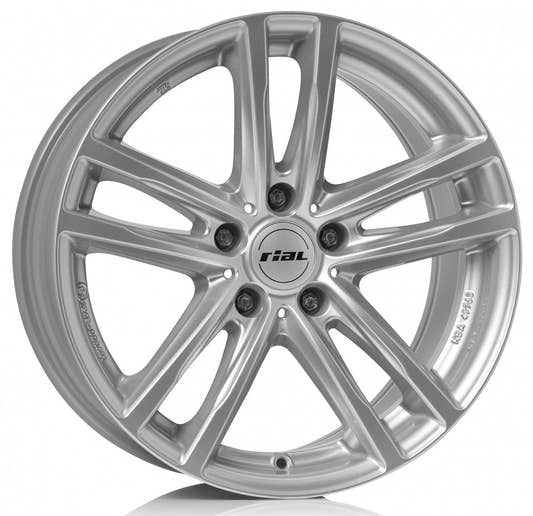 Rial X10 polar-silber Alufelge 5x19 Zoll ET43 LK 5x112 ML66.5 – Bild 2