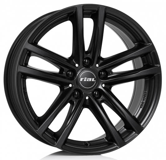 Rial X10 racing-schwarz Alufelge 5x19 Zoll ET43 LK 5x112 ML66.5 – Bild 2