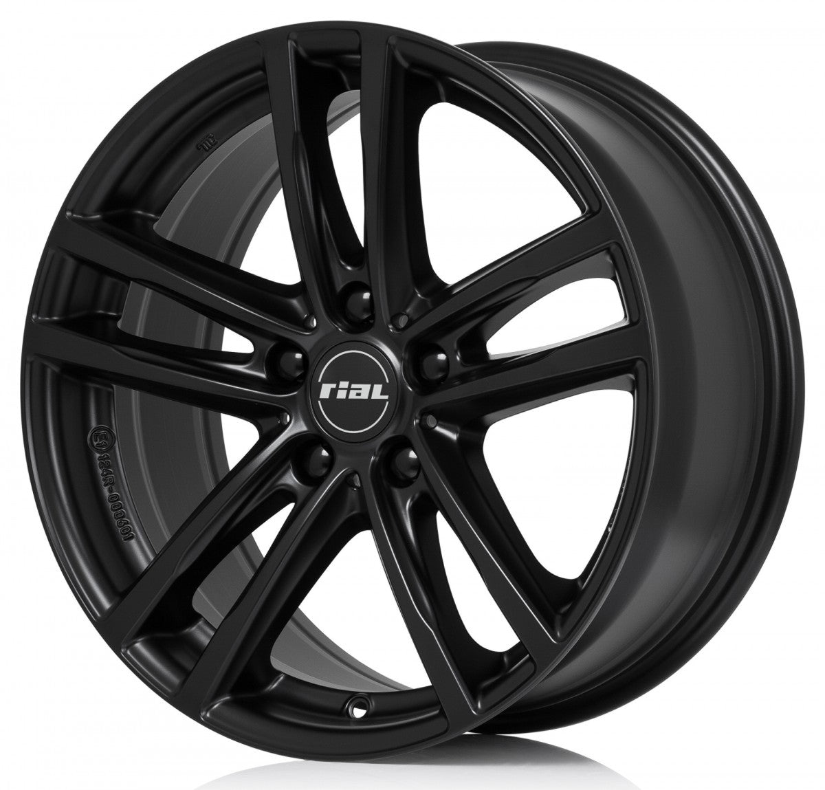 Rial X10 racing-schwarz Alufelge 5x19 Zoll ET43 LK 5x112 ML66.5 – Bild 5