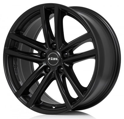 Rial X10 racing-schwarz Alufelge 5x19 Zoll ET43 LK 5x112 ML66.5 – Bild 5