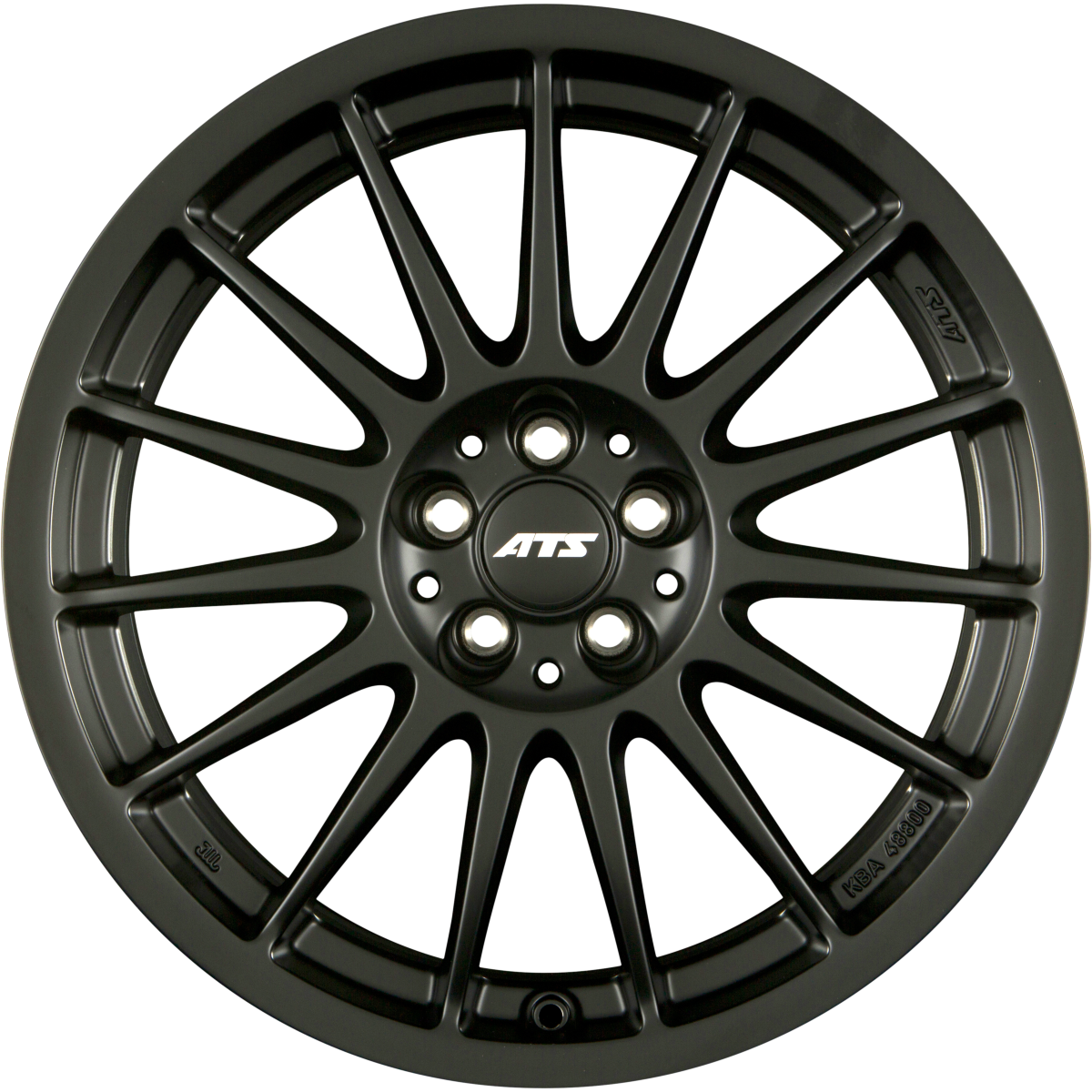 ATS Streetrallye Racing Schwarz Alufelge 7.5x18 Zoll ET48 LK 4x100 ML63.3