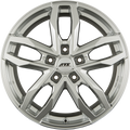 ATS Temperament Royal Silber Alufelge 9.5x20 Zoll ET17 LK 5x120 ML72.6