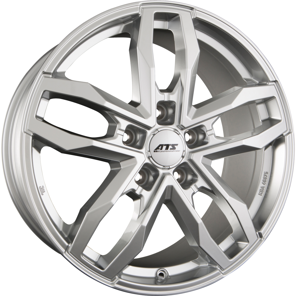 ATS Temperament Royal Silber Alufelge 9.5x20 Zoll ET17 LK 5x120 ML72.6 – Bild 2