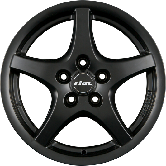 Rial U1 Racing Schwarz Alufelge 6x15 Zoll ET45 LK 5x114.3 ML70.1