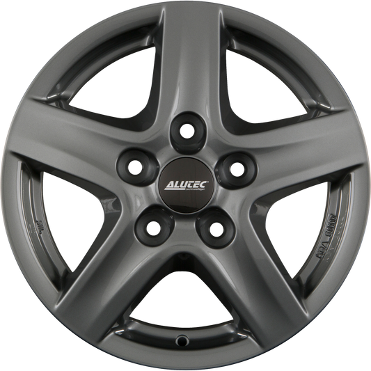 Alutec Grip (Transporter) Graphit Alufelge 6.5x16 Zoll ET50 LK 5x112 ML66.6