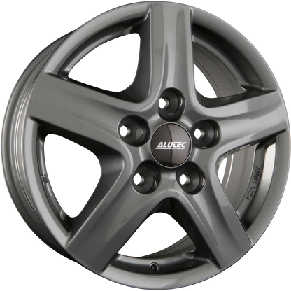 Alutec Grip (Transporter) Graphit Alufelge 6.5x16 Zoll ET50 LK 5x112 ML66.6 – Bild 2