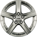 Rial Quinto Polar-Silber Alufelge 9x19 Zoll ET48 LK 5x120 ML74.1