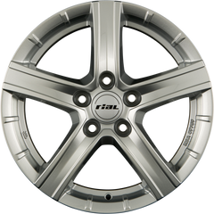 Rial Quinto Polar-Silber Alufelge 9x19 Zoll ET48 LK 5x120 ML74.1