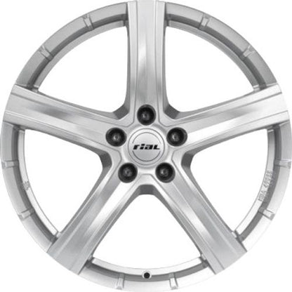 Rial Quinto polar-silber Alufelge 9x19 Zoll ET50 LK 5x150 ML110.1 – Bild 2