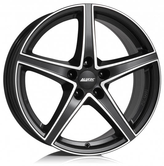 Alutec Raptr racing-schwarz frontpoliert Alufelge 8x18 Zoll ET34 LK 5x120 ML72.6