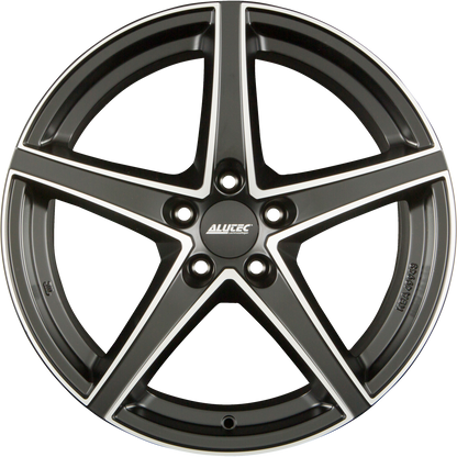 Alutec Raptr Racing-Schwarz Frontpoliert Alufelge 8x18 Zoll ET45 LK 5x108 ML70.1