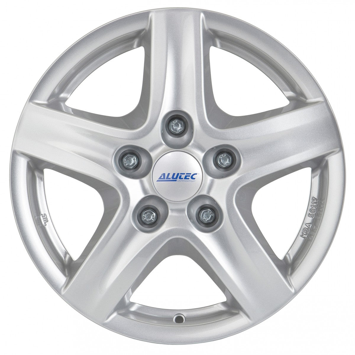 Alutec Grip Transporter polar-silber Alufelge 6.5x16 Zoll ET48 LK 5x114.3 ML66.1 – Bild 2