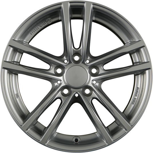 Rial X10 Polar-Silber Alufelge 7x17 Zoll ET50 LK 5x120 ML72.6
