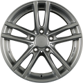 Rial X10 Polar-Silber Alufelge 7x17 Zoll ET50 LK 5x120 ML72.6