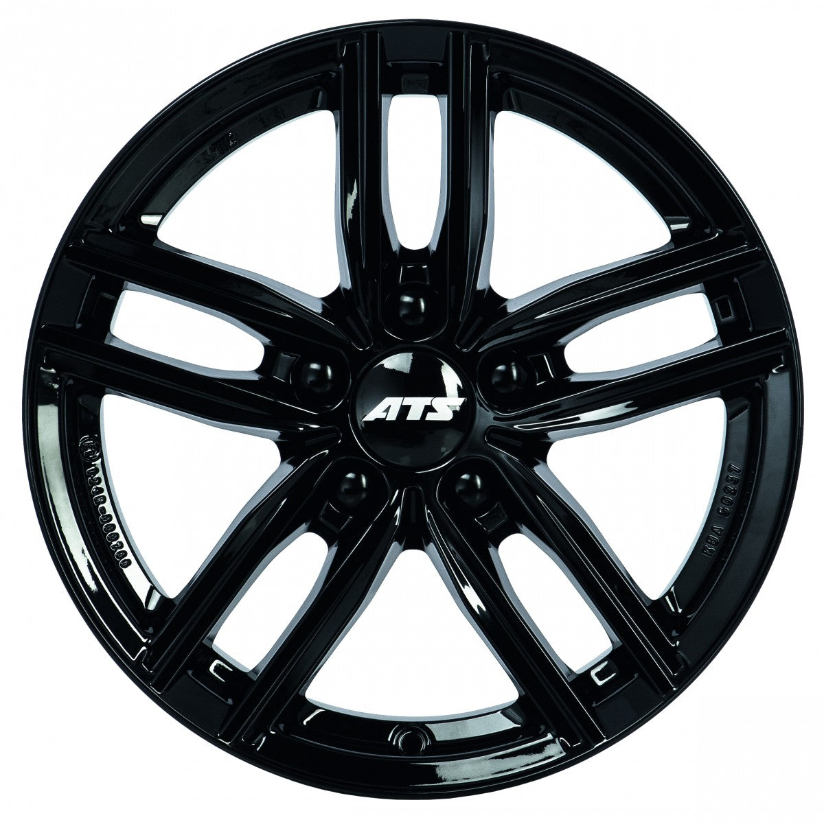 ATS Antares diamant-schwarz 7x16 ET48 - LK5/112 ML57.1