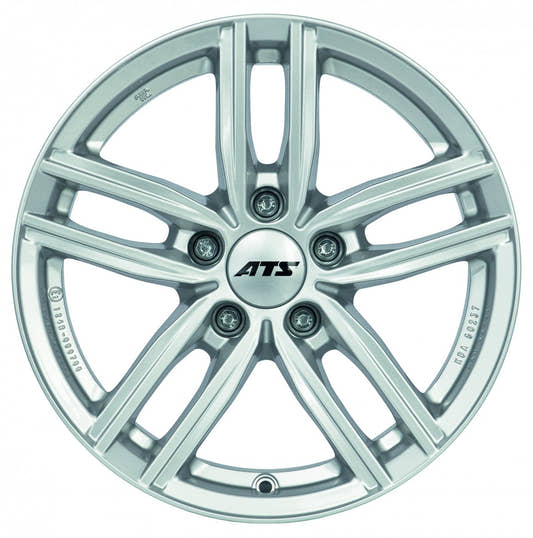 ATS Antares polar-silber 7.5x17 ET38 - LK5/112 ML66.6