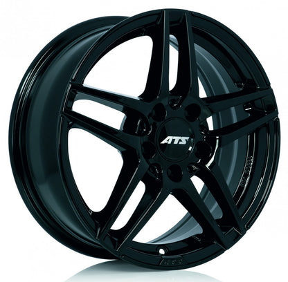 ATS Mizar diamant-schwarz 7.5x17 ET52.5 - LK5/112 ML66.5