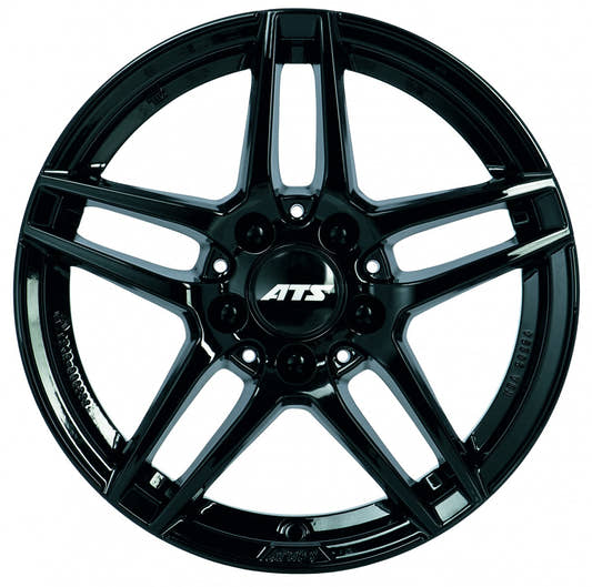 ATS Mizar diamant-schwarz 8.5x18 ET48 - LK5/112 ML66.5
