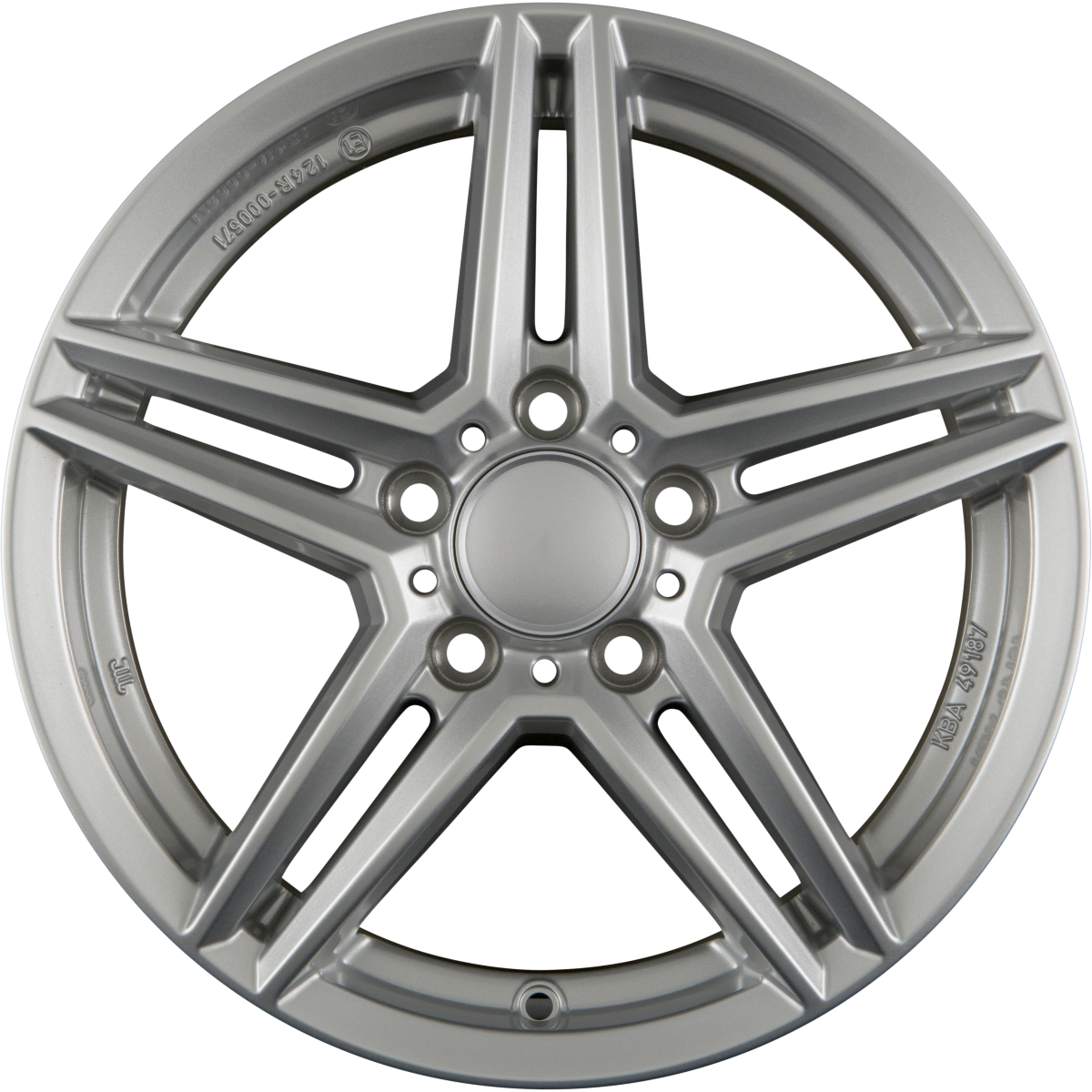 Rial M10 Polar-Silber Alufelge 7x16 Zoll ET48 LK 5x112 ML66.6