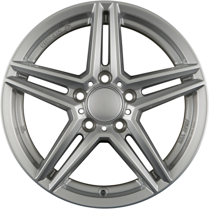 Rial M10 Polar-Silber Alufelge 7x16 Zoll ET48 LK 5x112 ML66.6