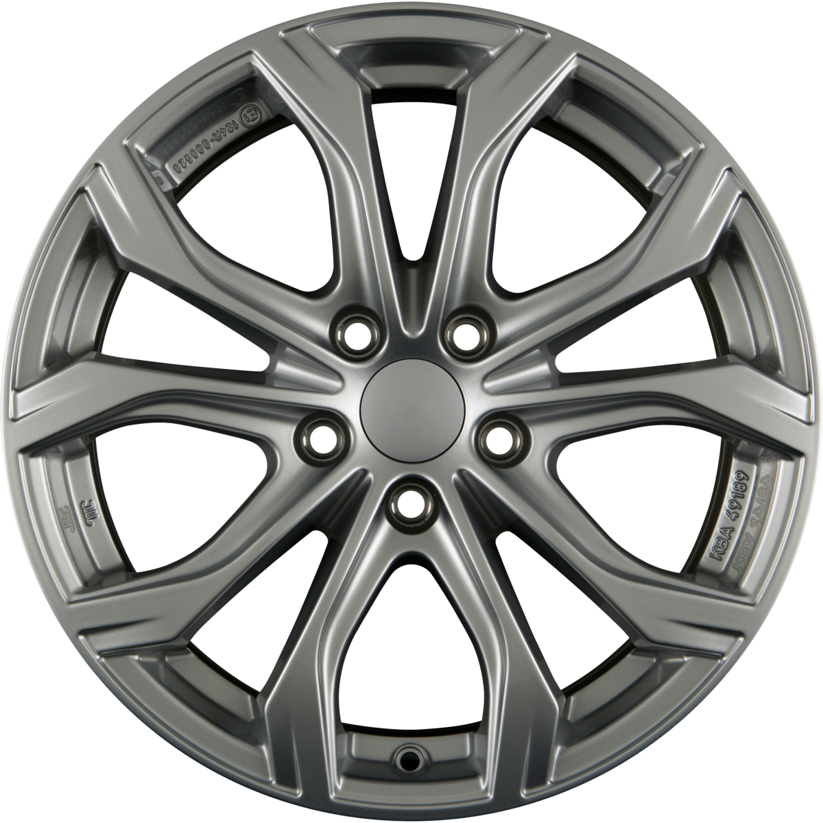 Alutec W10X Polar-Silber Alufelge 8.5x19 Zoll ET40 LK 5x120 ML74.1