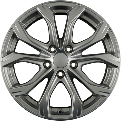Alutec W10X Polar-Silber Alufelge 8.5x19 Zoll ET40 LK 5x120 ML74.1
