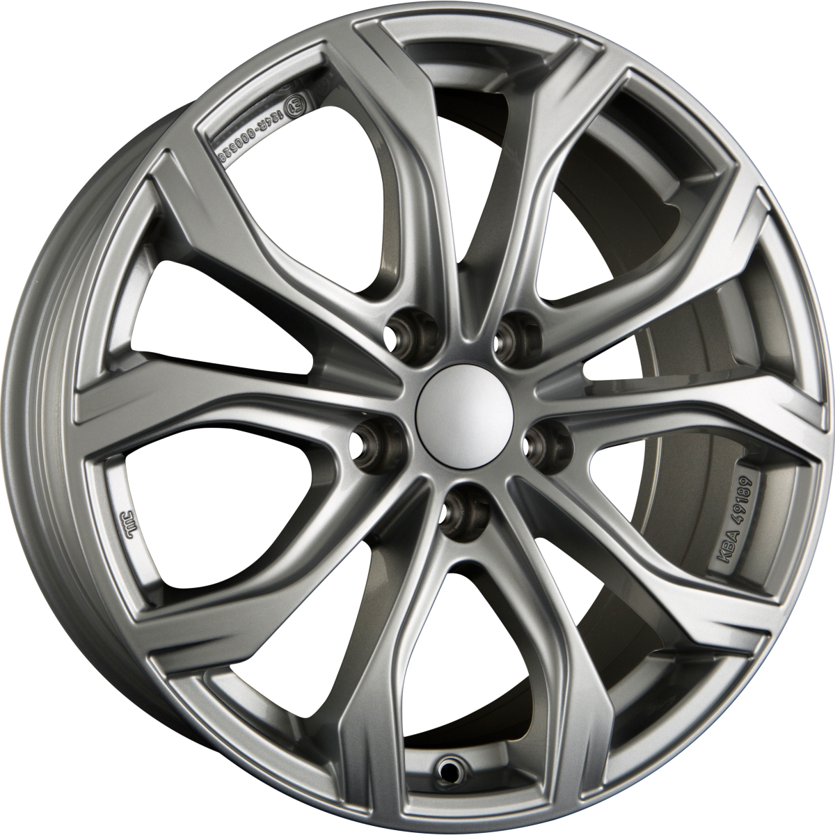 Alutec W10X Polar-Silber Alufelge 8.5x19 Zoll ET40 LK 5x120 ML74.1 – Bild 2