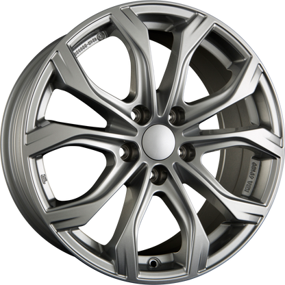 Alutec W10X Polar-Silber Alufelge 8.5x19 Zoll ET40 LK 5x120 ML74.1 – Bild 2
