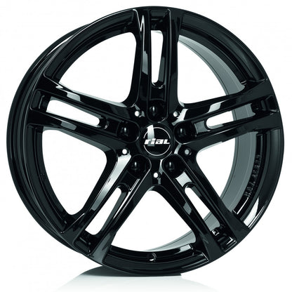Rial Bavaro diamant-schwarz Alufelge 6.5x16 Zoll ET38 LK 5x114.3 ML70.1